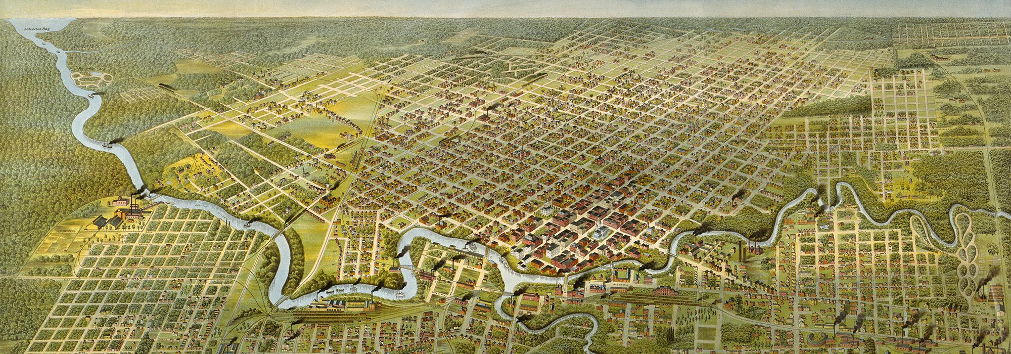 Houston, TX in 1891