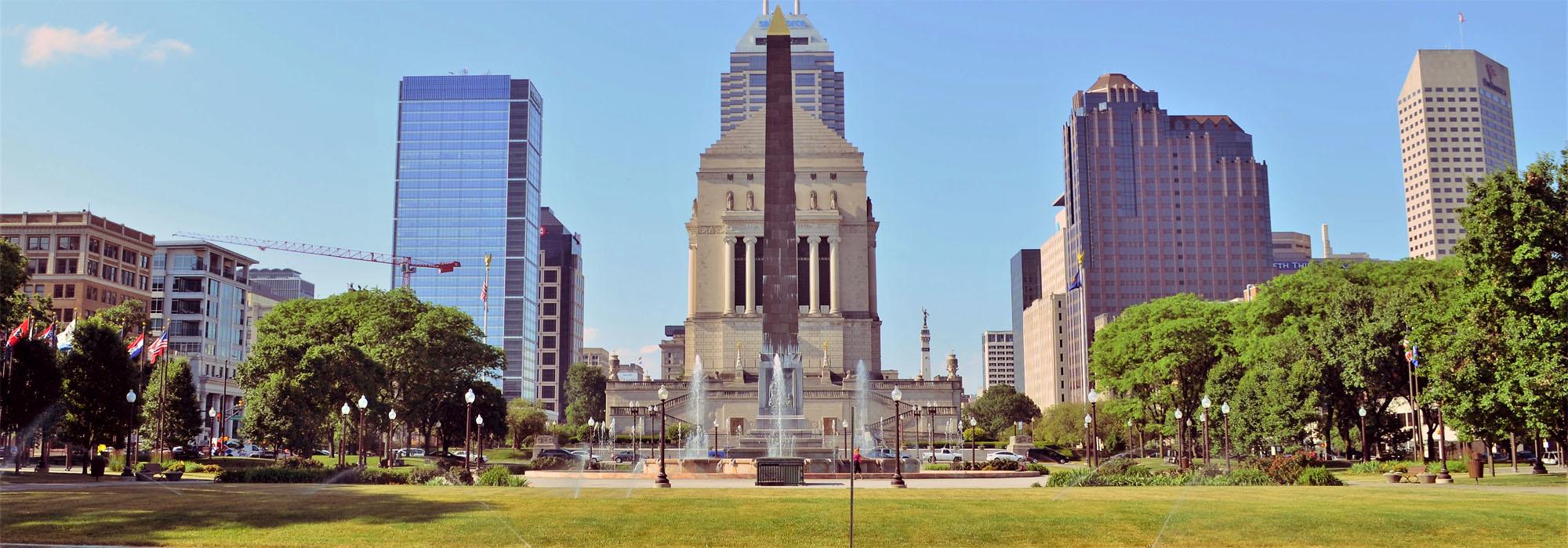 Veteran’s Memorial Plaza, Indianapolis, IN