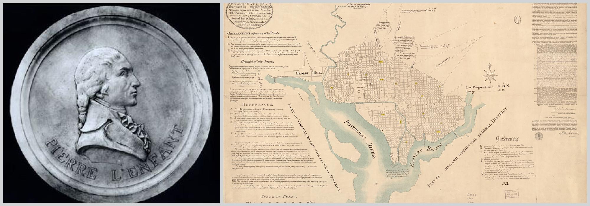 L'Enfant Plan, 1791