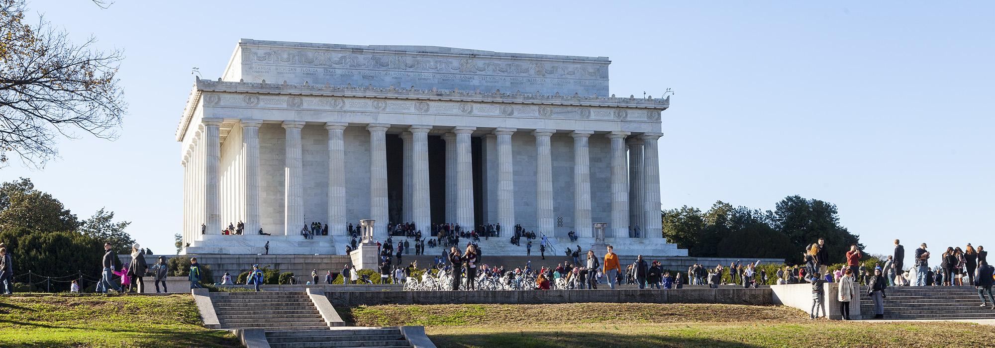 View from the Lincoln Memorial, Washington DC