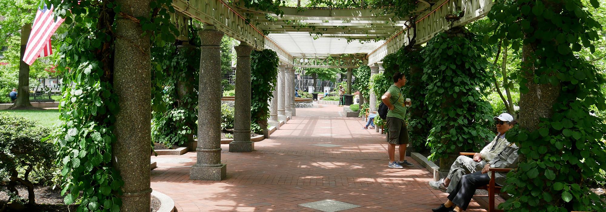 Norman B. Leventhal Park at Post Office Square, Boston, Massachusetts