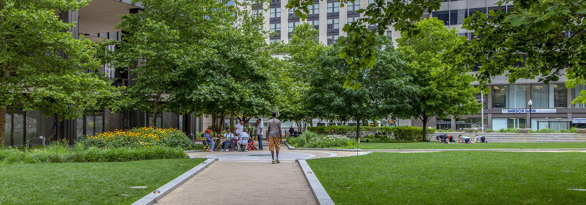 Fayette Street Plaza, Baltimore, MD