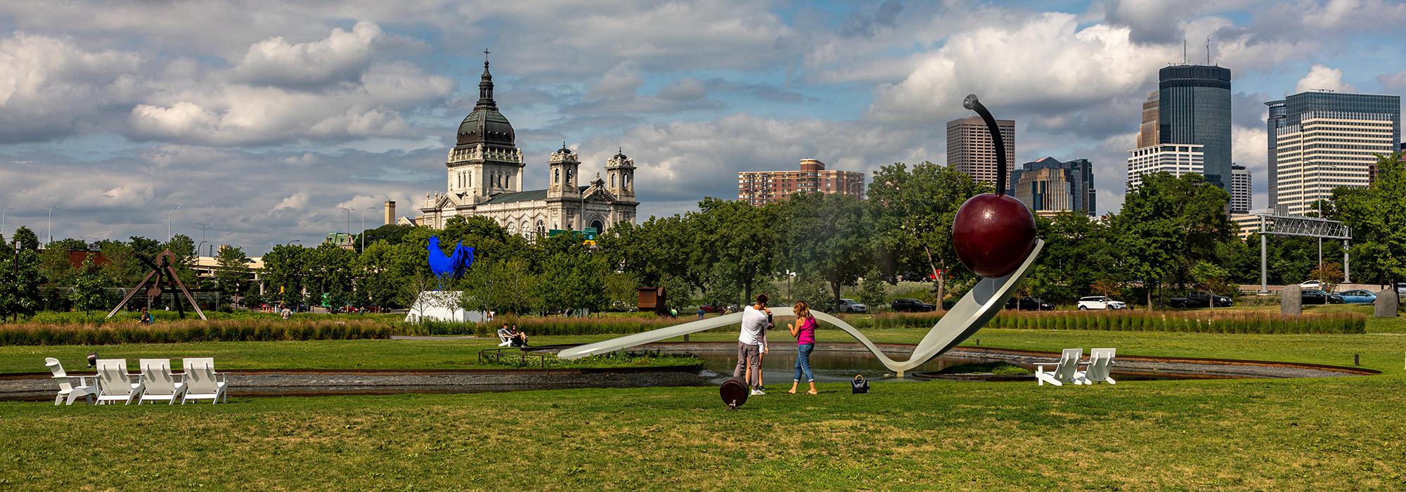 Minneapolis Sculpture Garden - Walker Art Center, Minneapolis, MN