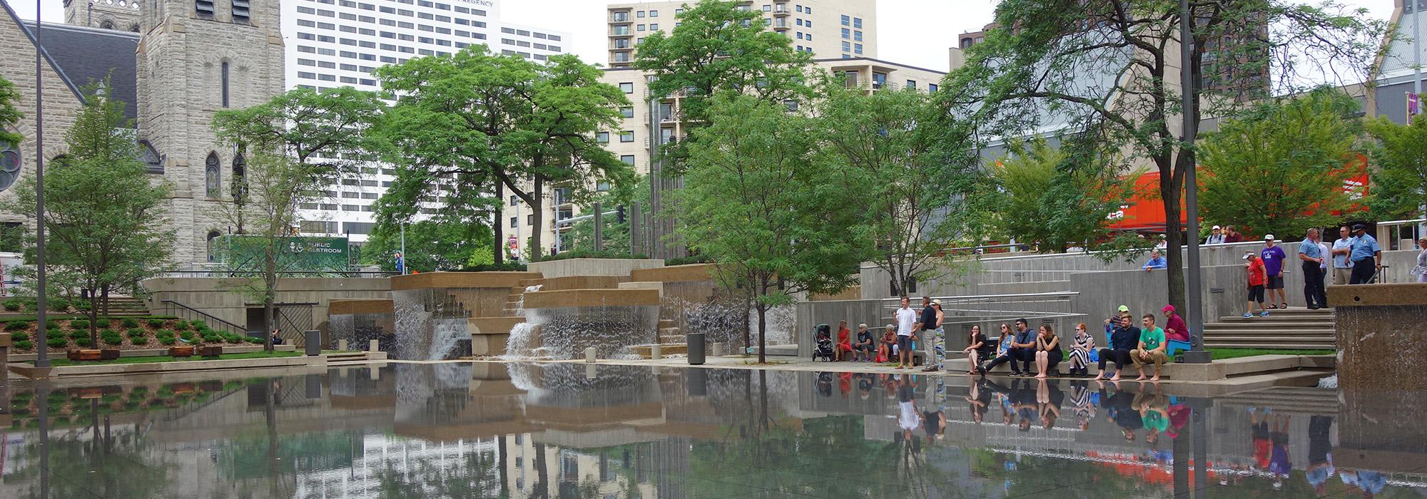 Peavey Plaza, Minneapolis, MN