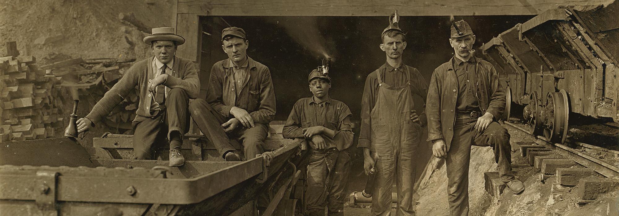 Miners in West Virginia