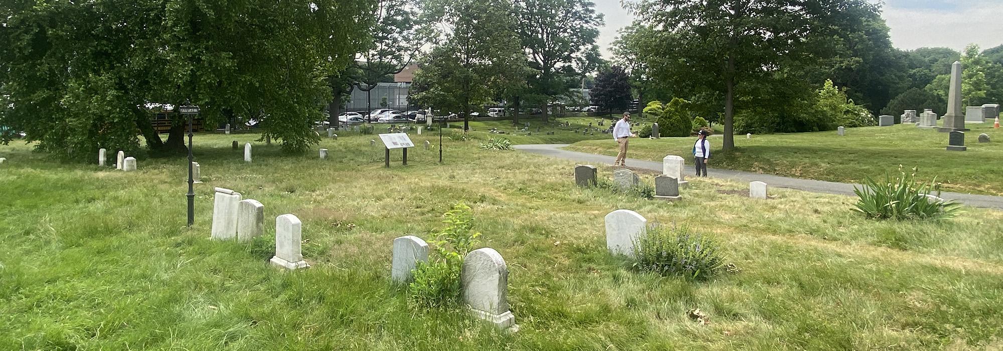 The Freedom Lots at The Green-Wood Cemetery, Brooklyn, NY