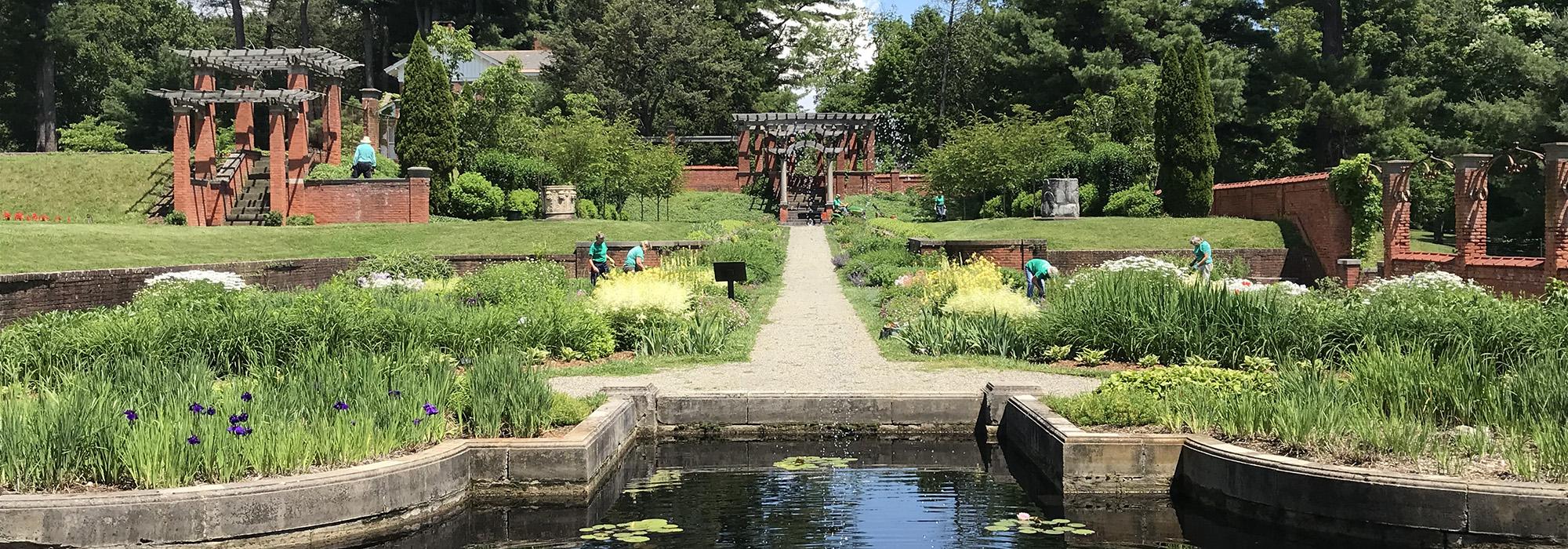 Formal Gardens at Vanderbilt Mansion National Historic Site, Hyde Park, NY
