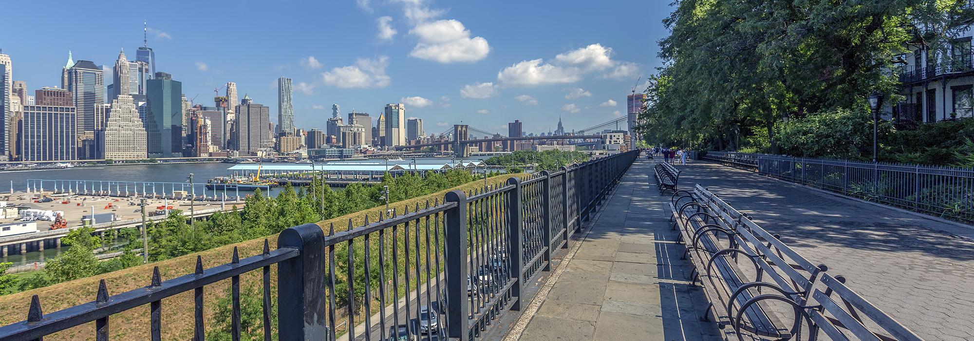 Brooklyn Heights Promenade, Brooklyn, NY