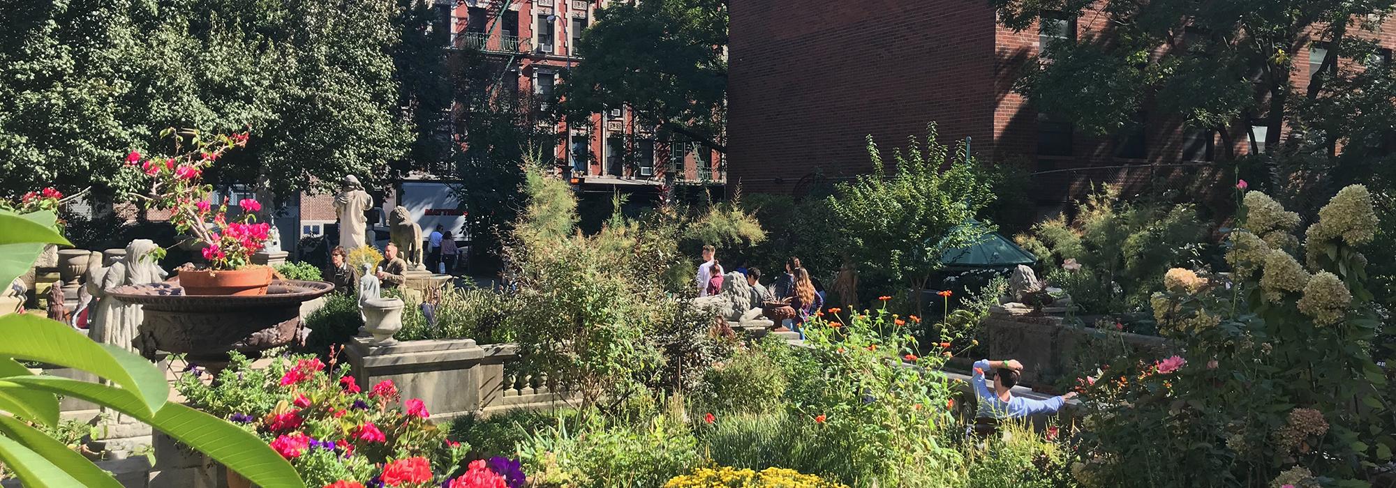 Elizabeth Street Garden, New York City, NY