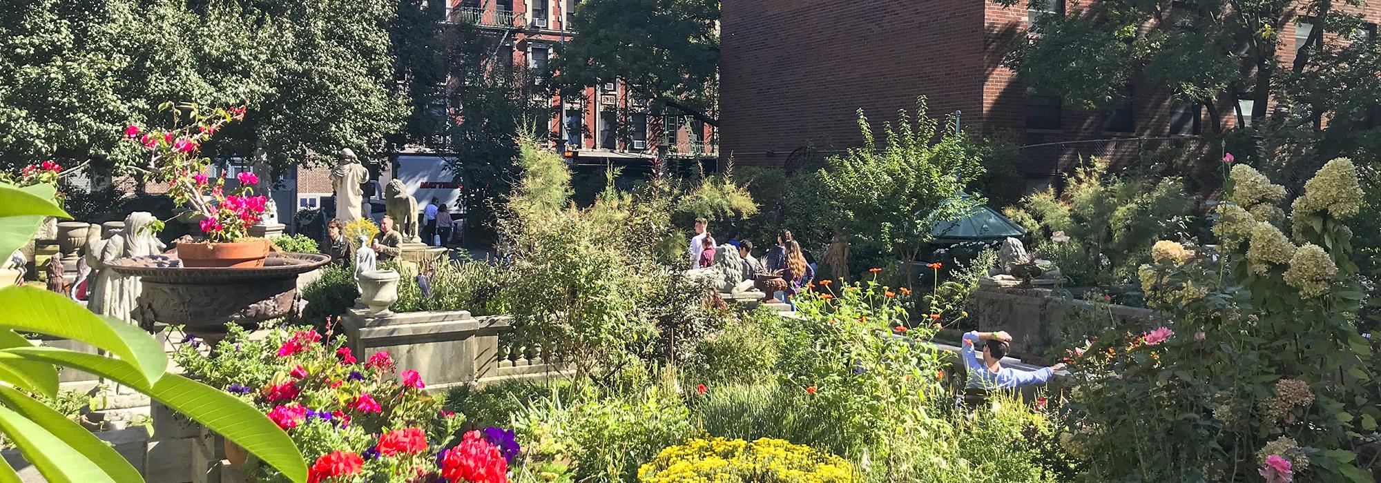 Elizabeth Street Garden, New York City, NY