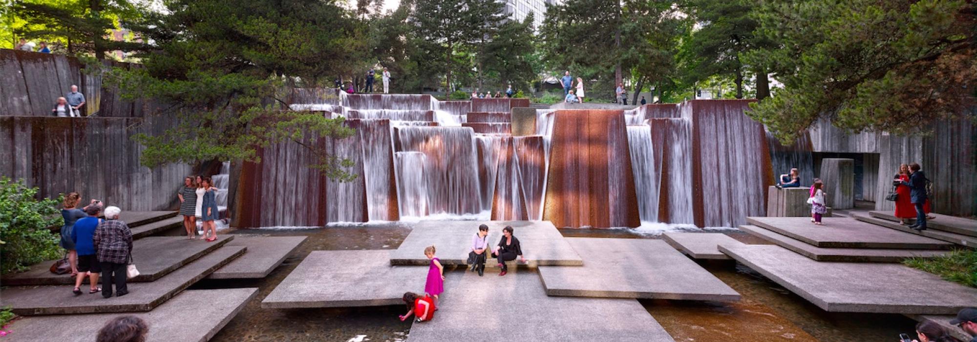 Portland Open Space Sequence, Ira Keller Fountain, Portland, OR, 2016.