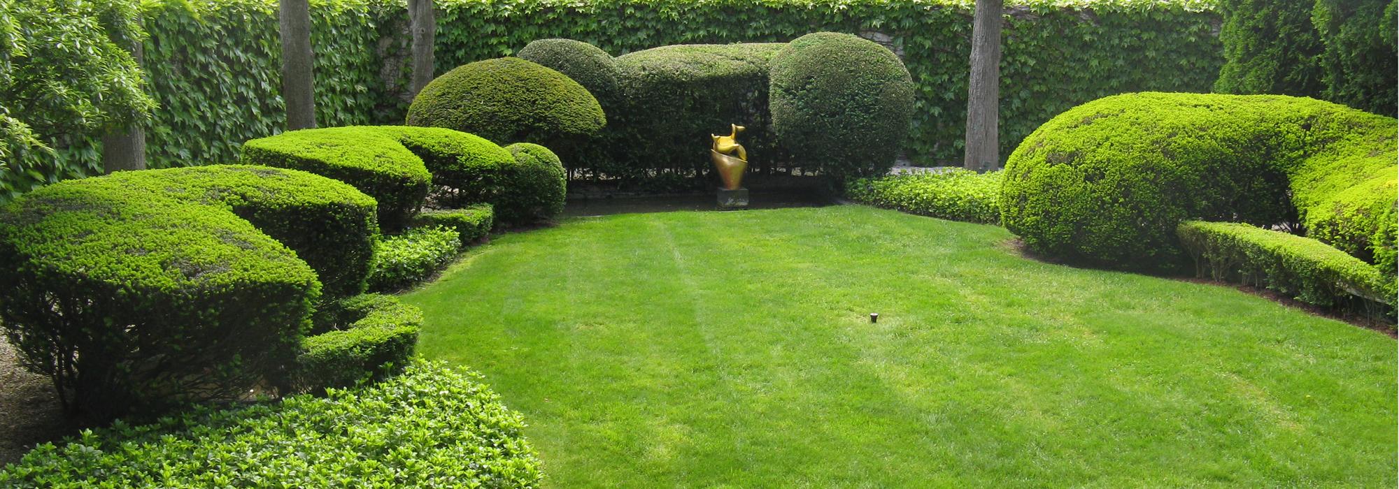 Private garden designed by Christopher Tunnard, Newport, RI