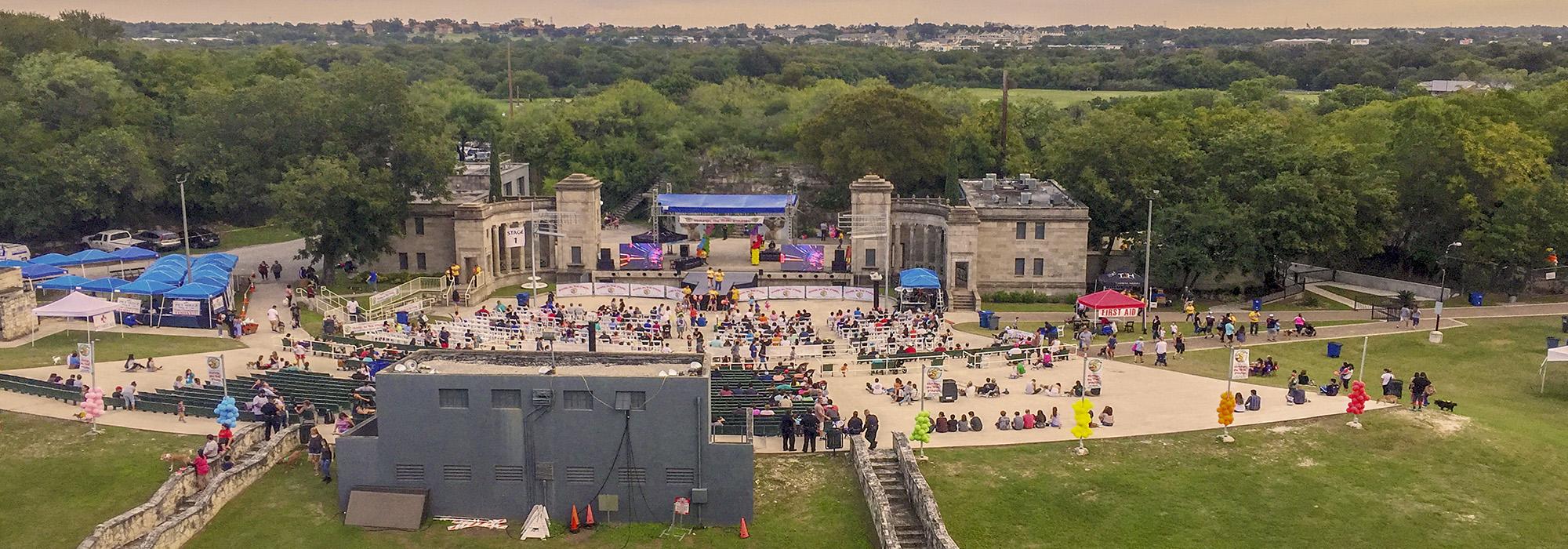 Brackenridge - Sunken Garden Theater, San Antonio, TX