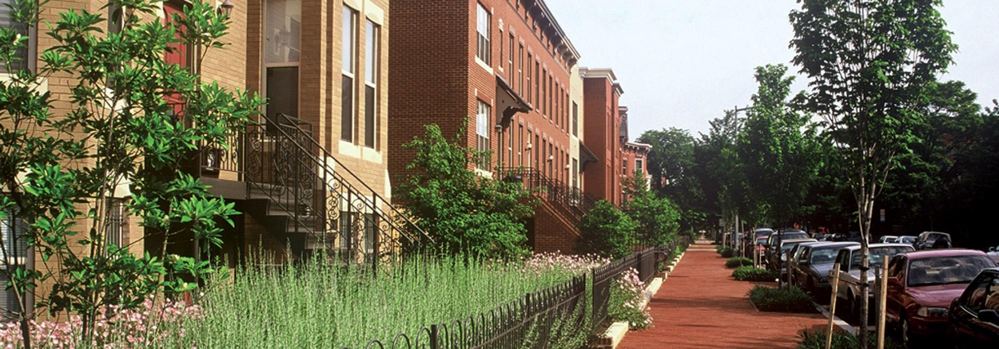 Townhomes on Capitol Hill, Washington, D.C.