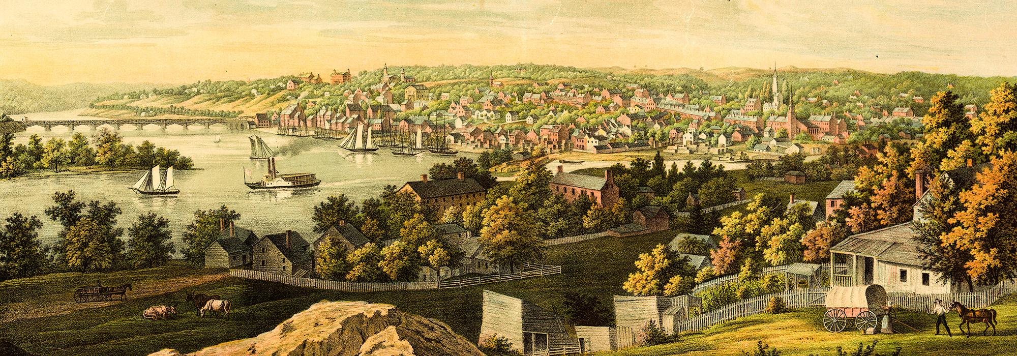 View of Georgetown D.C., Washington, D.C.