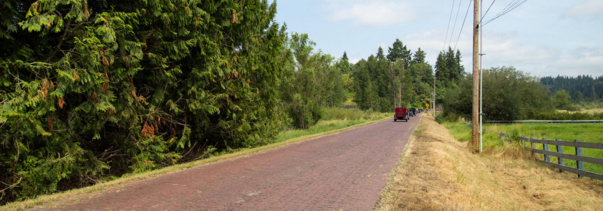 The Old Red Brick Road, Redmond, WA