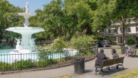 Soldiers' Memorial Fountain and Park, Poughkeepsie 