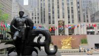 Rockefeller Center Plaza, New York, NY