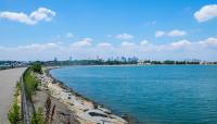 View of Marine Park from Head Island Causeway, South Boston, MA