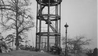 Harlem Fire Watchtower in Marcus Garvey Park, looking east