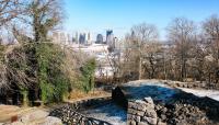 View of downtown Nashville from Fort Negley