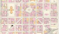 Indianapolis Sanborn Map Of Congested District, Indianapolis, IN