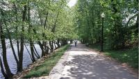 Jamaica Pond Pathway, Emerald Necklace