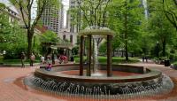 Norman B. Leventhal Park at Post Office Square, Boston, Massachusetts