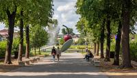 Minneapolis Sculpture Garden - Walker Art Center, Minneapolis, MN