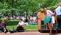 Norman B. Leventhal Park at Post Office Square, Boston, Massachusetts