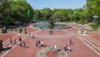 Bethesda Terrace in Central Park, NY, NY