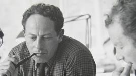 Lawrence Halprin in his office, 1960s