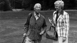 Herbert Bayer and Isabel K. Hogan at Mill Creek Canyon Earthworks