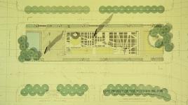 Plan of Freedom Plaza, Washington, DC