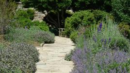 The Bishop's Garden at the Washington National Cathedral, Washington, DC