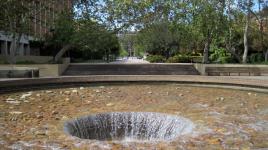 Inverted Fountain - UCLA, CA 