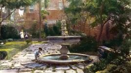 North Terrace Fountain, Jones Wood, New York City, 1921 - Edward S. Hewitt and William Emerson, Landscape Architects