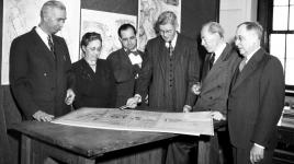 University of Illinois, Urbana-Champaign Faculty, 1951 (Karl Lohmann on far right)
