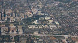 Aerial view of Washington, DC