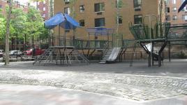 PS 166 Playground, New York City