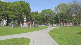 Victoria Memorial Square, Toronto, ON, Canada