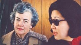 Jean Walton (left) with Sue Yung Li Ikeda (right)