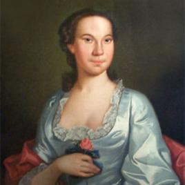 Painting of Margaret Tilghman Carroll, 