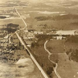 Aerial view of Reynolda