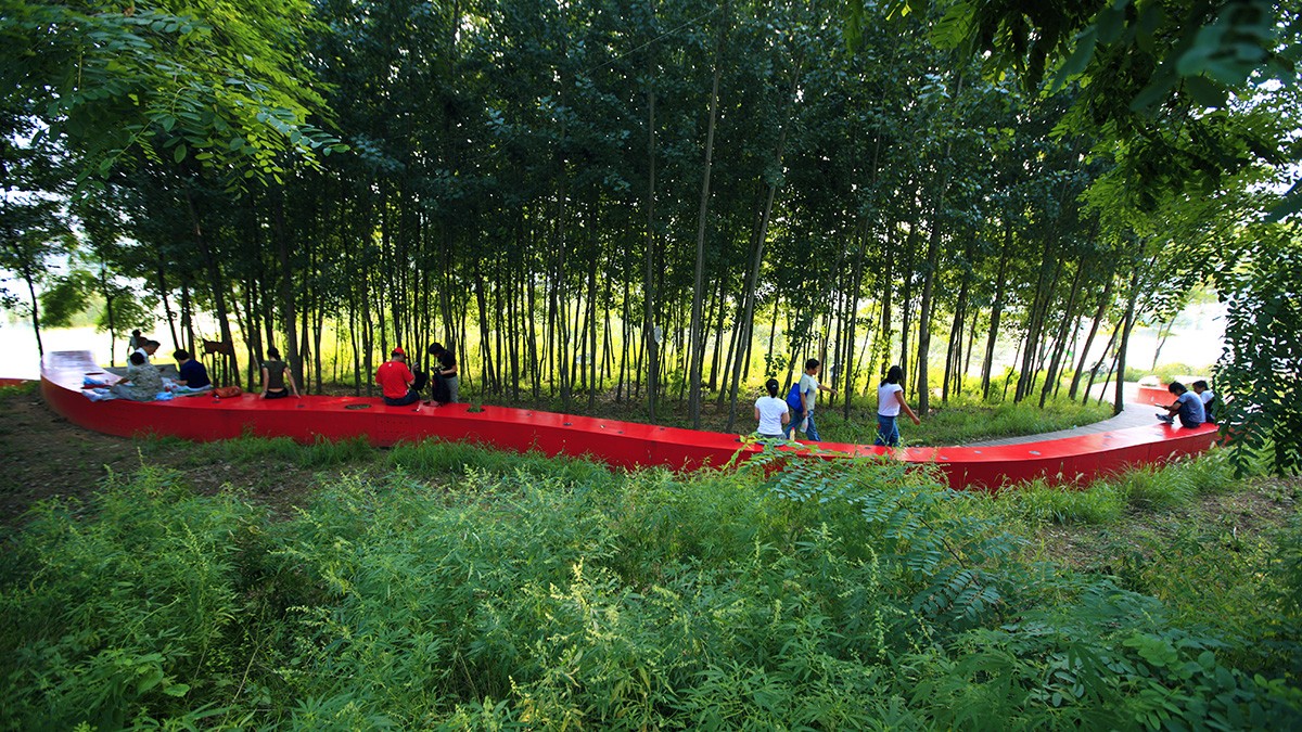 Red Ribbon Park Map Qinhuangdao Red Ribbon Park | TCLF