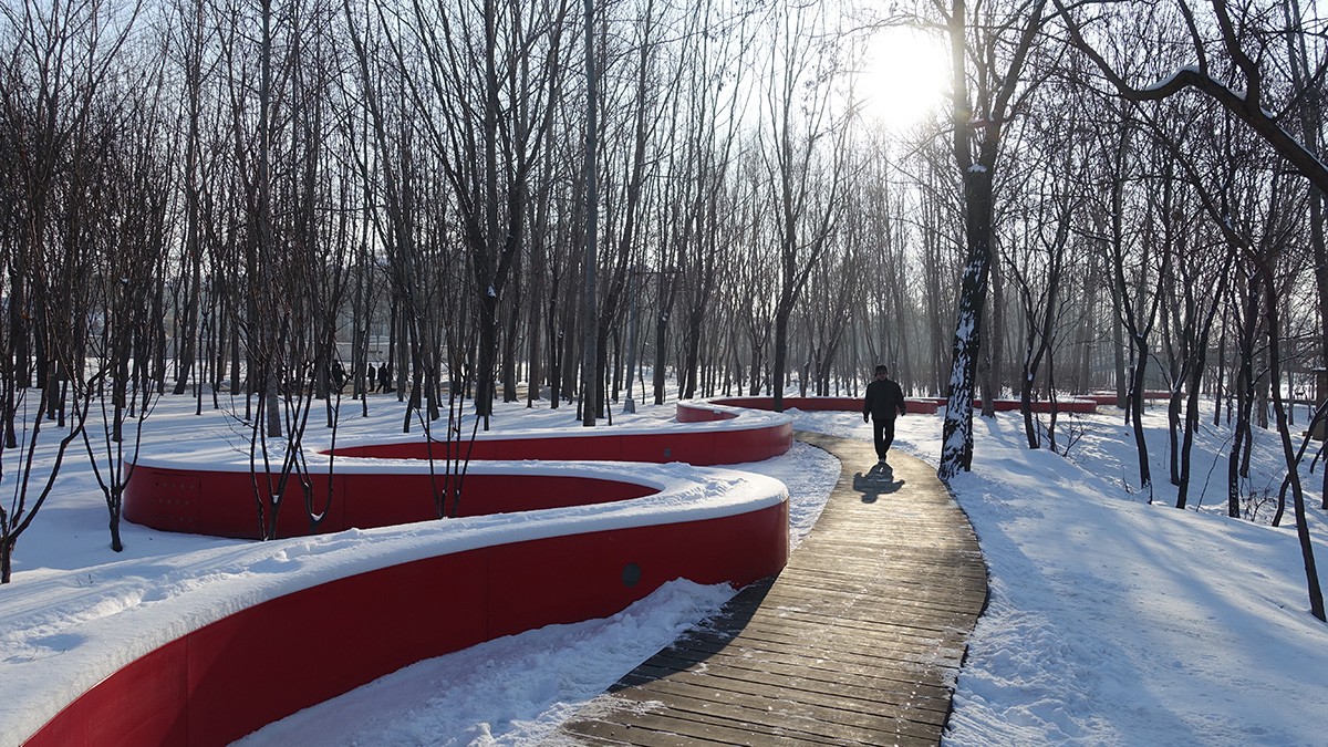 Red Ribbon Park Map Qinhuangdao Red Ribbon Park | TCLF