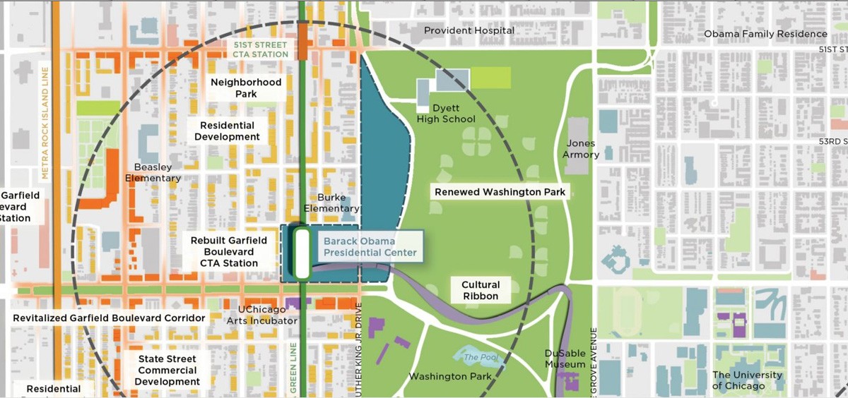 2015-01-12-WashingtonParkProposaldetail.jpg Detail of the proposed site at Washington Park for the Obama Presidential Library