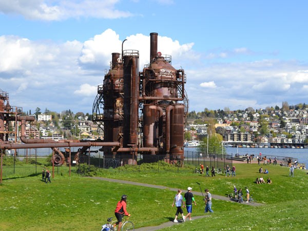 Gas Works Park Map