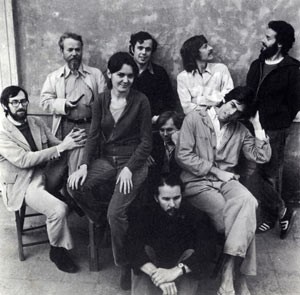 AmericanAcademyRome.jpg Olin (pictured left) with fellows and residents at the American Academy in Rome in 1974
