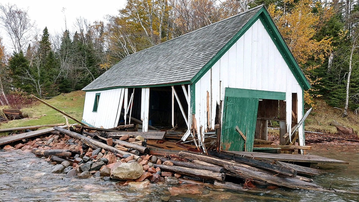 Devils Island Boathouse and Dock